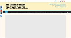 Desktop Screenshot of hipvideopromo.com